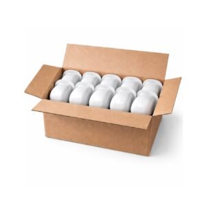 Volle doos Tecnosystemi Optima muurafdekkapen 75mm (20 stuks)