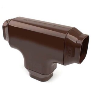 Tecnosystemi T-stuk bruin 72mm
