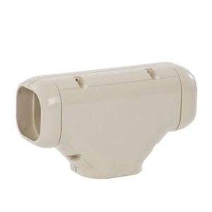 Inoac NT75 T-stuk  incl. 2x verloop 60 RAL1013