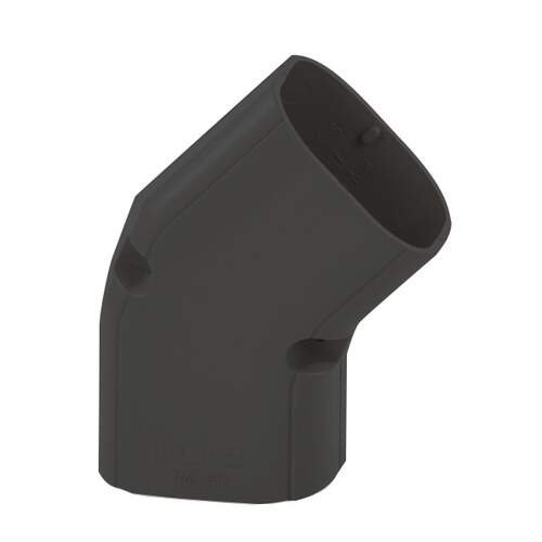 Inoac platte bocht 45gr. NM-75BK