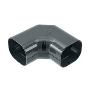 Inoac lange bocht 90gr. NE-75G RAL7016