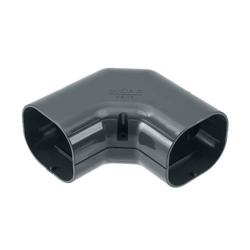 Inoac lange bocht 90gr. NE-75G RAL7016