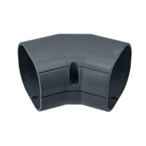 Inoac platte bocht 45gr. NM-75G RAL7016