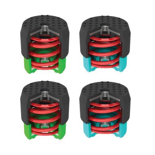 Soleco trillingsdemperset Groen 30-55kg - Afbeelding 2
