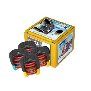 Soleco trillingsdemperset Geel 50-80kg