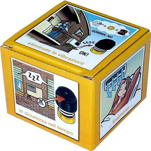 Soleco trillingsdemperset Geel 50-80kg - Afbeelding 4