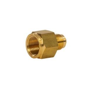 Flare verloop 3/8″ buiten x 1/2″ binnendraad