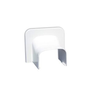 Tecnosystemi plafond / wand eindstuk wit 102mm