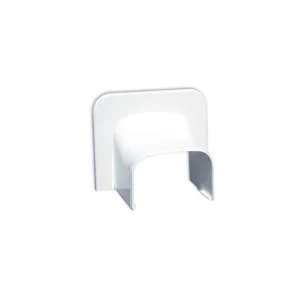 Tecnosystemi plafond / wand eindstuk wit 75mm