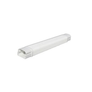 Technosystemi flexibele goot wit 75mm