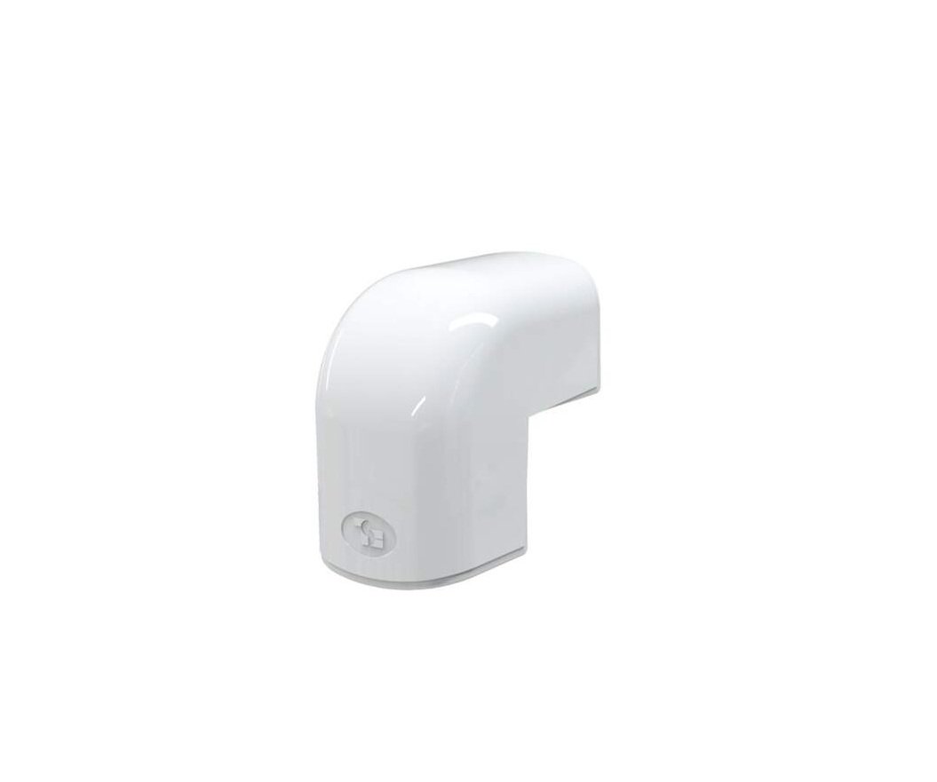 Tecnosystemi buitenbocht 90 graden wit 102mm