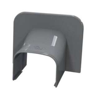 Tecnosystemi plafond / wand eindstuk antraciet 75mm