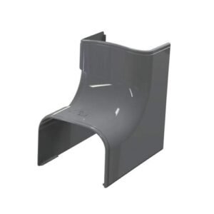 Tecnosystemi binnenbocht 90 graden antraciet 75mm