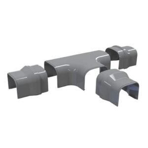 Tecnosystemi T-stuk antraciet 75mm