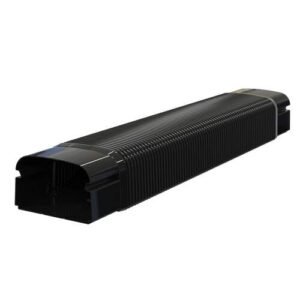 Tecnosystemi flexibele goot zwart 75mm