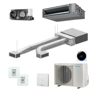 Airzone + Daikin FBA50 – Easyzone 25 plus met 2 zones