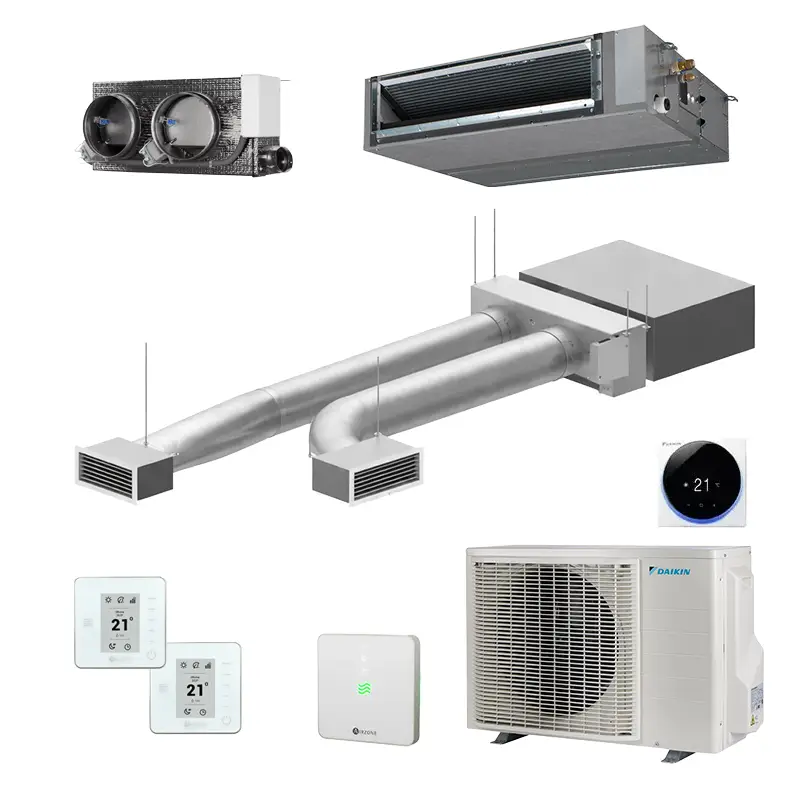Airzone + Daikin FBA50 – Easyzone 25 plus met 2 zones