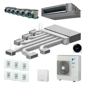 Airzone + Daikin FBA71 – Easyzone 25 plus met 6 zones