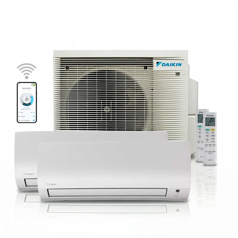 Daikin Comfora FTXP35N + FTXP20N + 2MXM50A totaalpakket