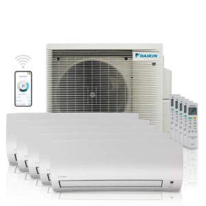 Daikin Comfora FTXP50N + FTXP25N (2x)+ FTXP20N (2x) + 5MXM90A