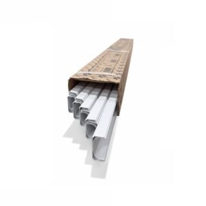 Volle doos Tecnosystemi leidinggoten 2 meter wit 75mm (14 stuks)