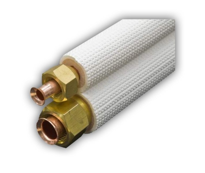 Flare Duo leidingset 1/4″ x 5/8″ – 15 meter voor 7.0 kW airco’s - Afbeelding 2