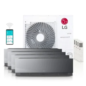 LG ARTCOOL MU4R27 + AA09SP + AA12SP (2x) + AA18SP Multisplit 7,9 kW totaalpakket