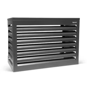 Novari Cover aluminium behuizing, Medium kleur Antraciet