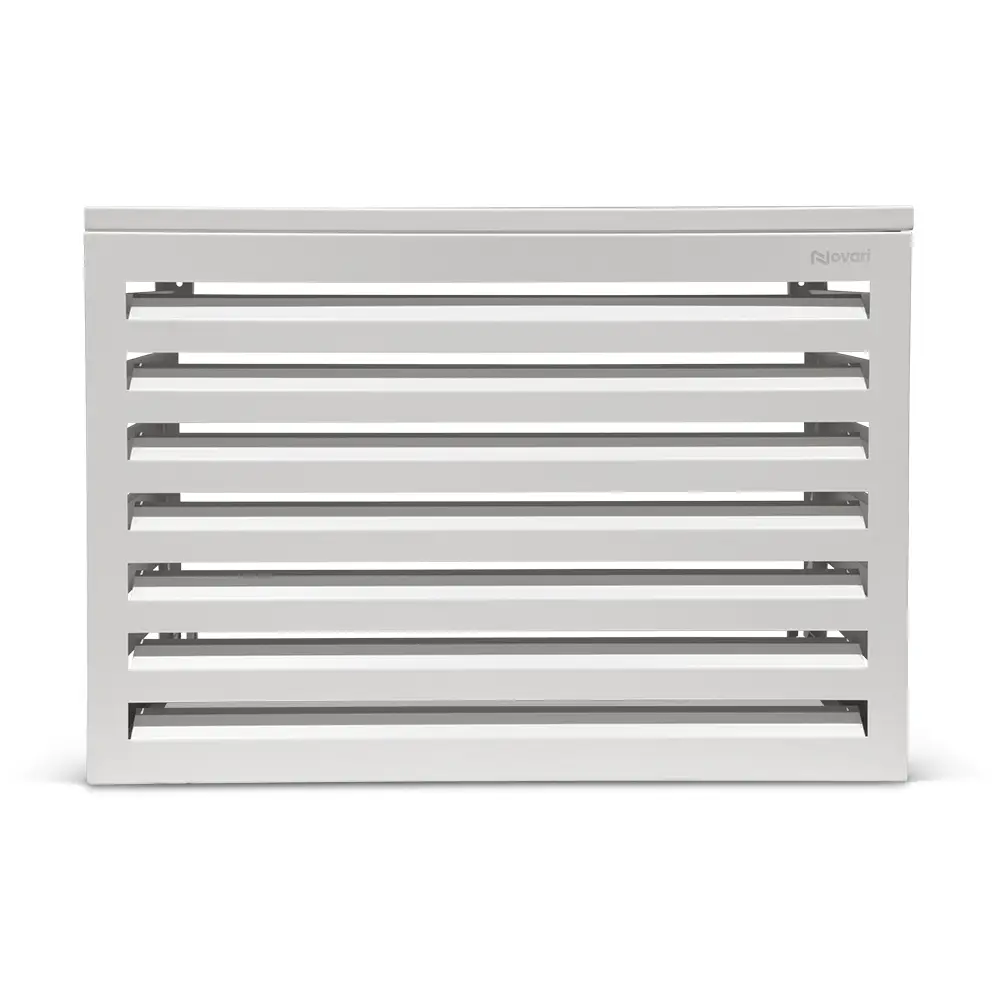 Novari Cover aluminium behuizing, Medium kleur Wit - Afbeelding 2