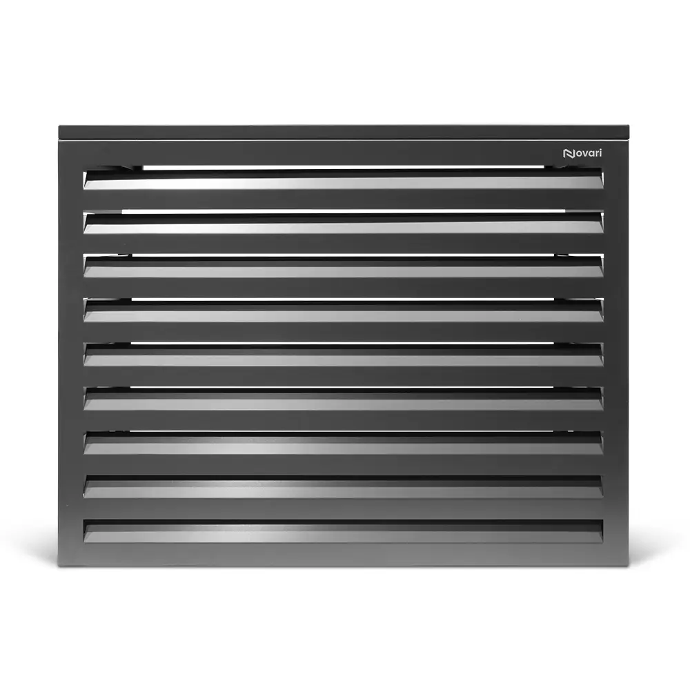 Novari Cover aluminium behuizing, Extra Large kleur Antraciet - Afbeelding 2