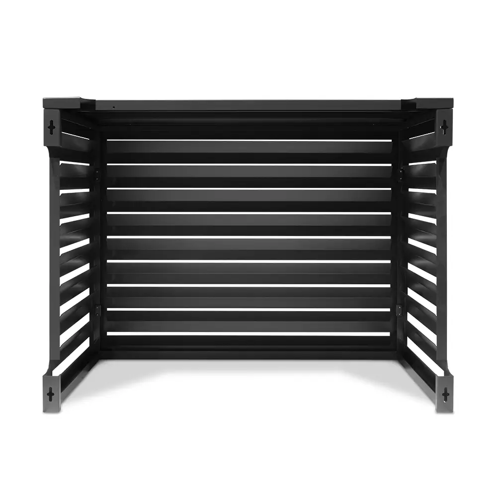 Novari Cover aluminium behuizing, Large kleur Zwart - Afbeelding 4