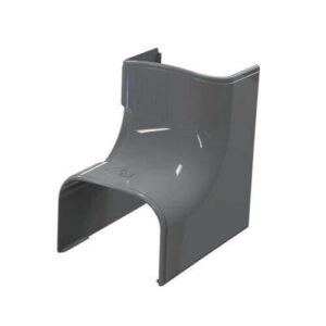Tecnosystemi binnenbocht 90 graden antraciet 102mm