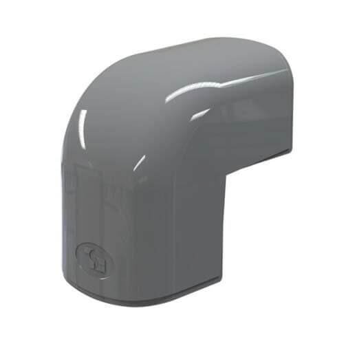 Tecnosystemi buitenbocht 90 graden antraciet 102mm