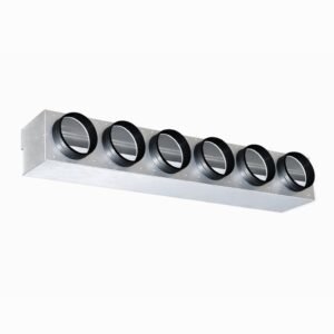 Mitsubishi toevoer plenum FDUM 200-280F (6x Ø200mm)