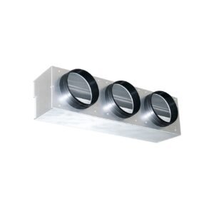 Mitsubishi toevoer plenum FDUM 60-90F (3x Ø200mm)