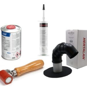 SUSTA-VENT® Kabeldoorvoer – HERTALAN EPDM Ø95 – Complete montage set