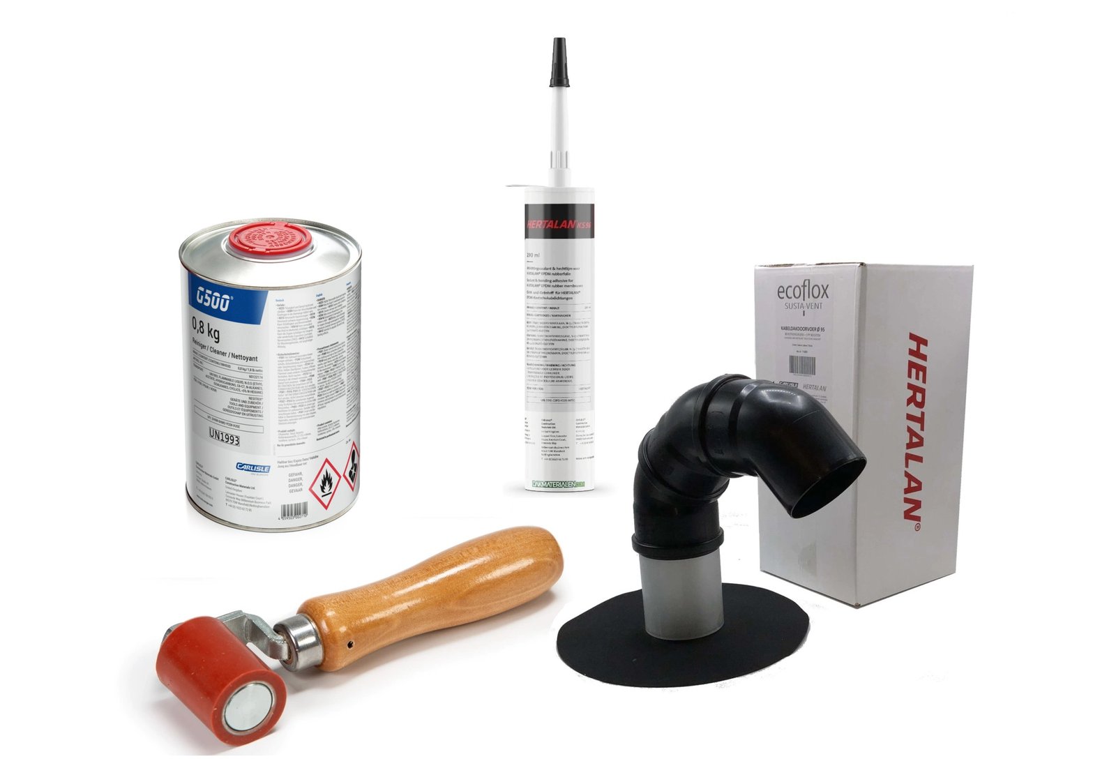 SUSTA-VENT® Kabeldoorvoer – HERTALAN EPDM Ø95 – Complete montage set