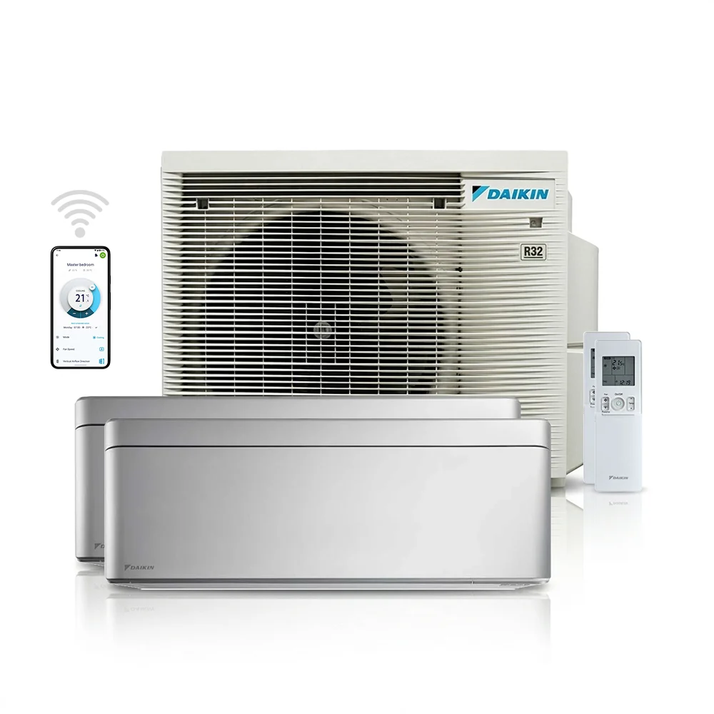 Daikin Stylish FTXA20CS (2x) + 2MXM40A totaalpakket