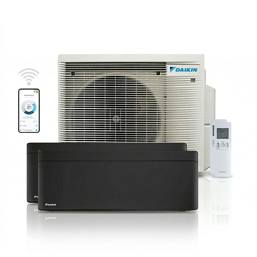 Daikin Stylish FTXA20CB (2x) + 2MXM40A totaalpakket