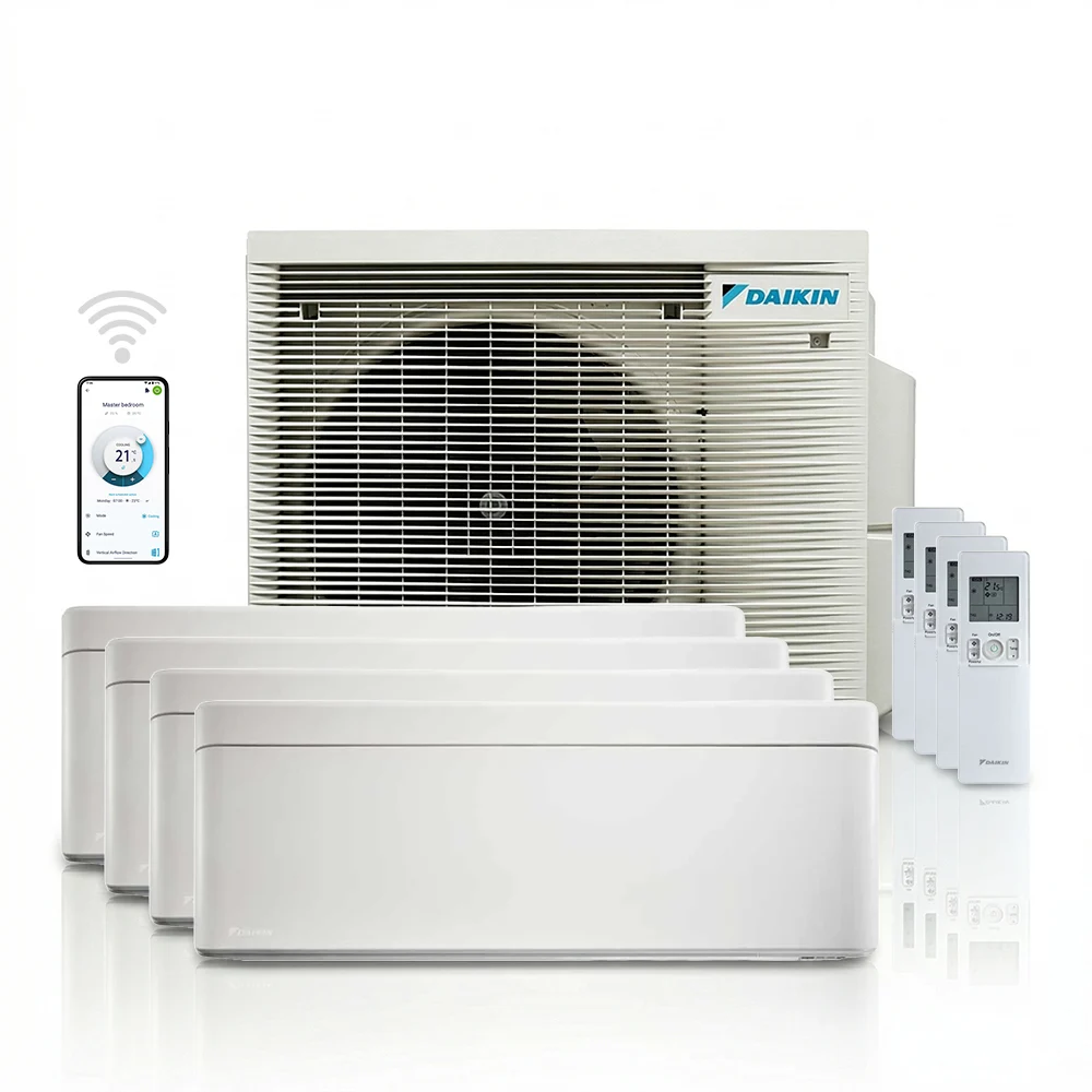 Daikin Deals Stylish FTXA50BW + FTXA20BW (3x) + 4MXM68A