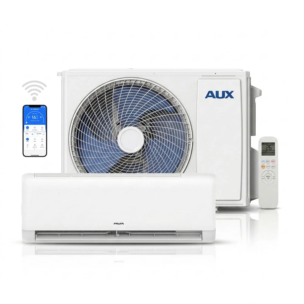 AUX split unit airco 7,0 kW Q-SMART met 4D swing, UV technologie en WiFi