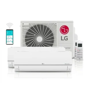 LG DUALCOOL MU2R17 + PZ09NYN + PZ12NYN Multisplit 4,7 kW totaalpakket