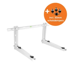 Novari Plus Muurbeugel 500mm met trillingsdempers