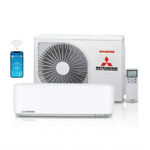 Mitsubishi SRK/SRC 50 ZS-WF split unit airco 5,0 kW totaal pakket incl WiFi