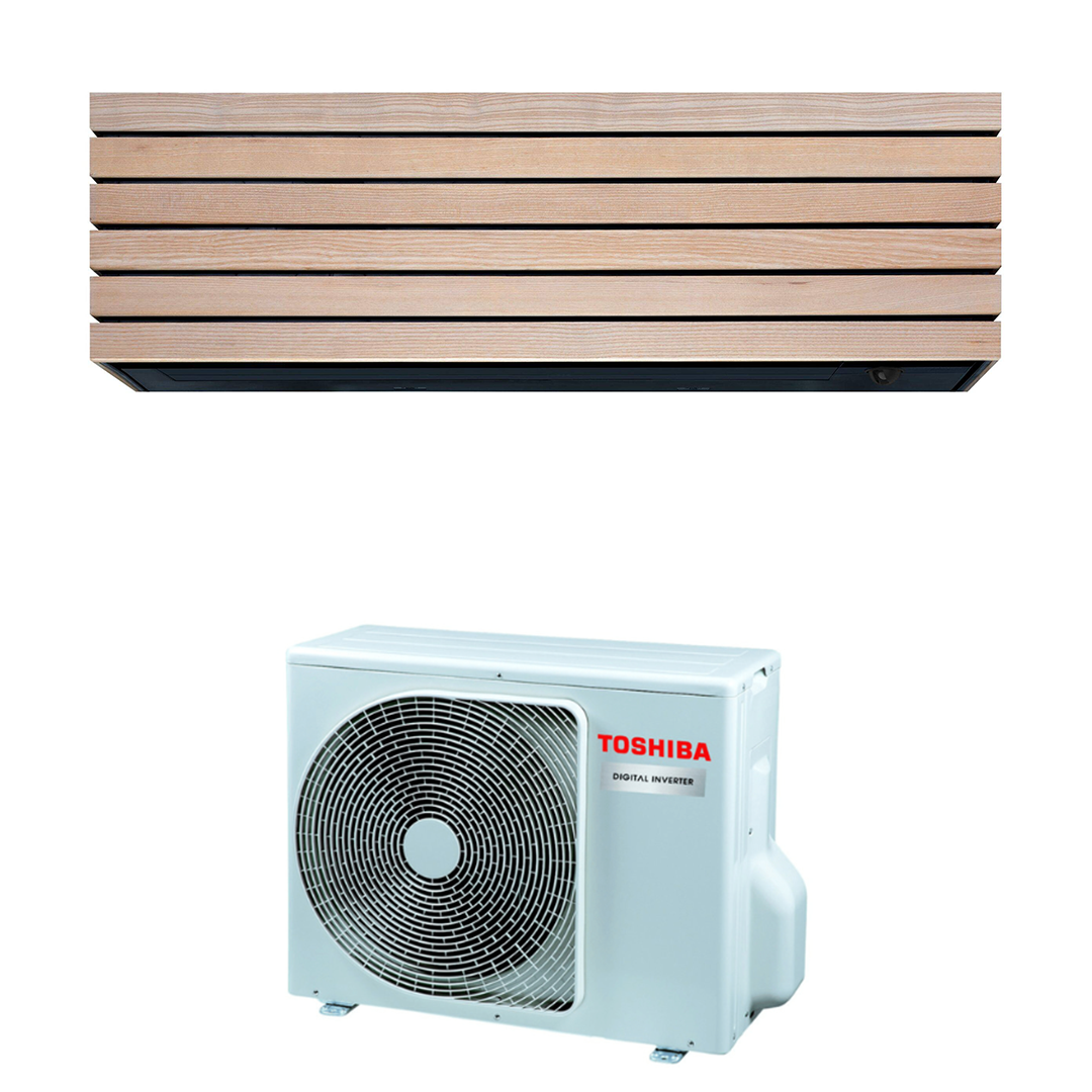 Toshiba Daiseikai 10 2,5 kW wood single split set