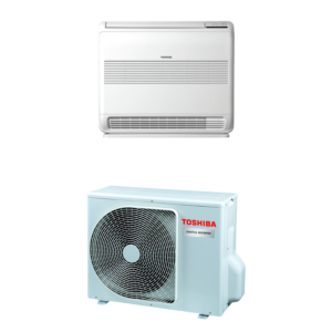 Toshiba vloermodel 2,5 kW single split set